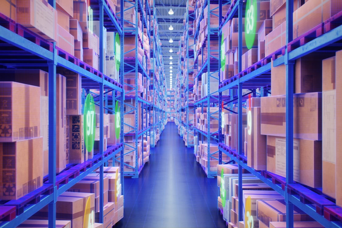 Digital Twin Of A Smart Distribution Warehouse